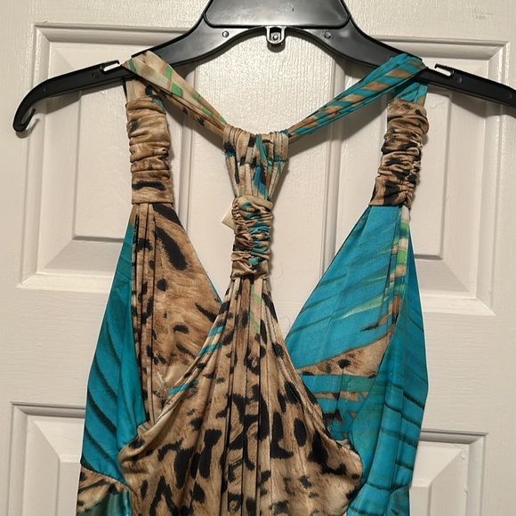 Leopard print long dress - Picture 4 of 5